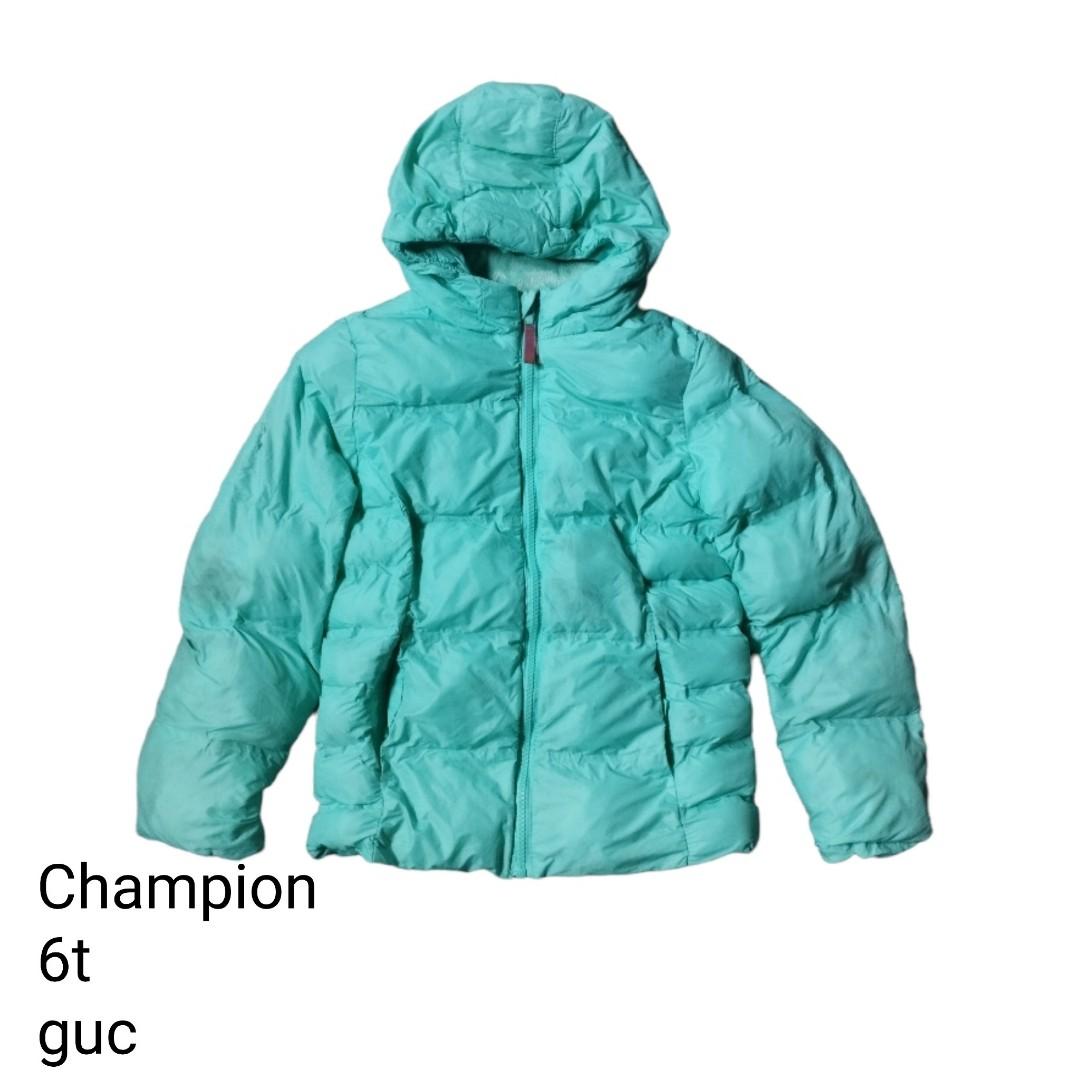 Champion puffer hotsell jacket kids