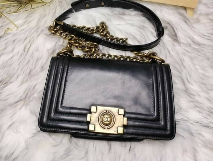 Chanel Leboy chain bag, Luxury, Bags & Wallets on Carousell