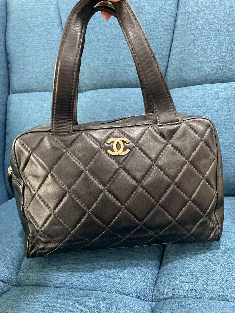 Chanel wild stitch boston bag Luxury Bags Wallets on Carousell