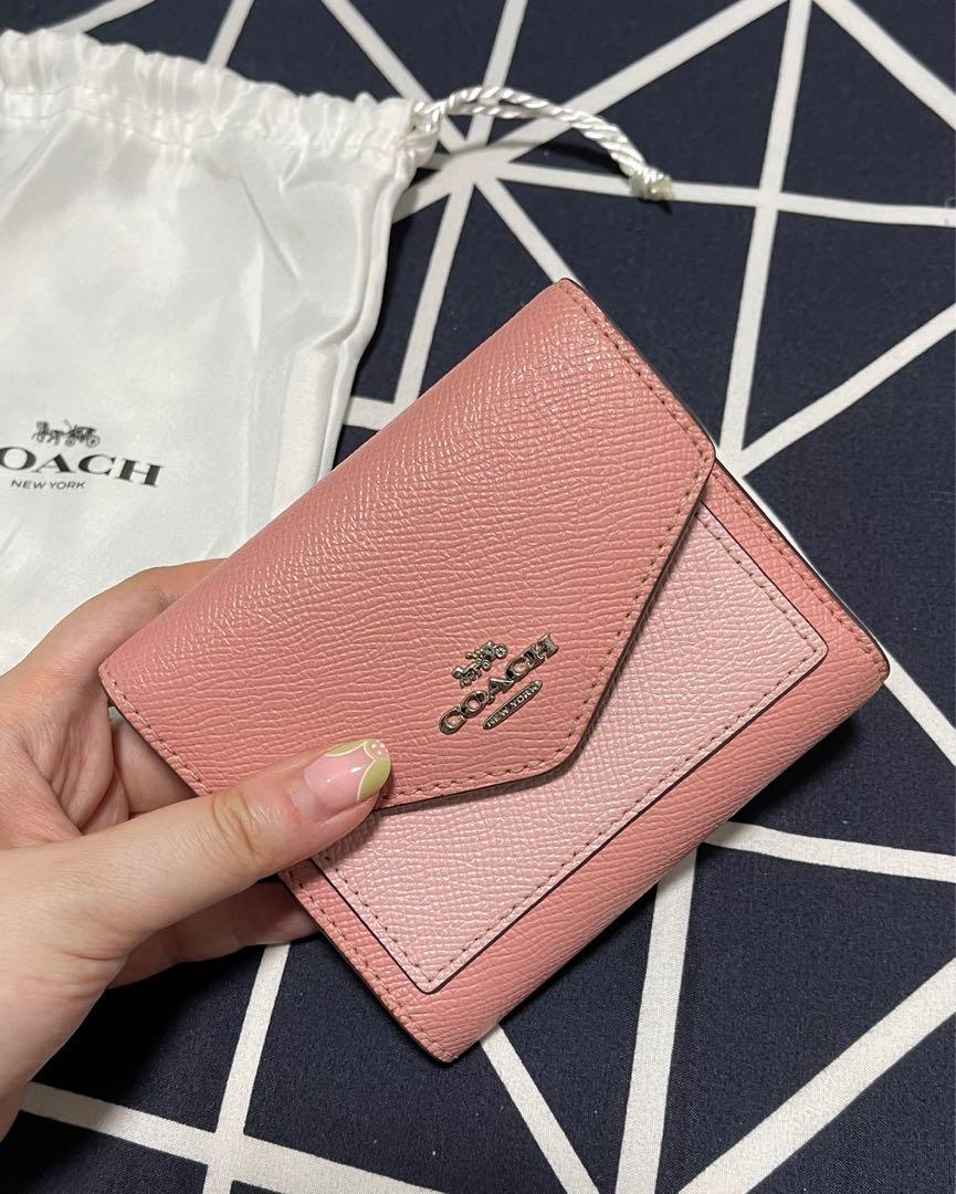 Coach WYN Small Wallet Pink, Women's Fashion, Bags & Wallets, Wallets &  Card Holders on Carousell