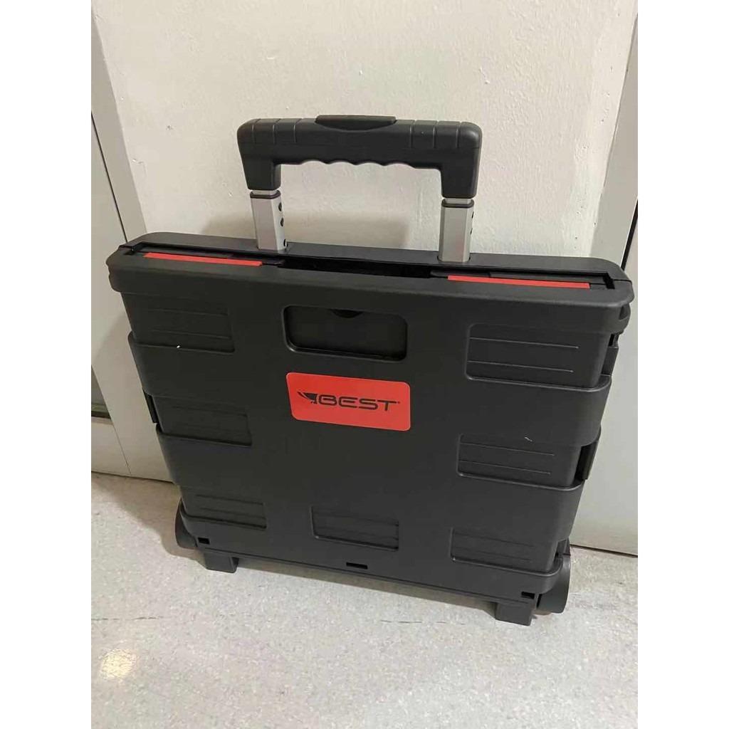 Collapsible utility cover Folding Boot Cart Shopping Trolley Fold Up ...