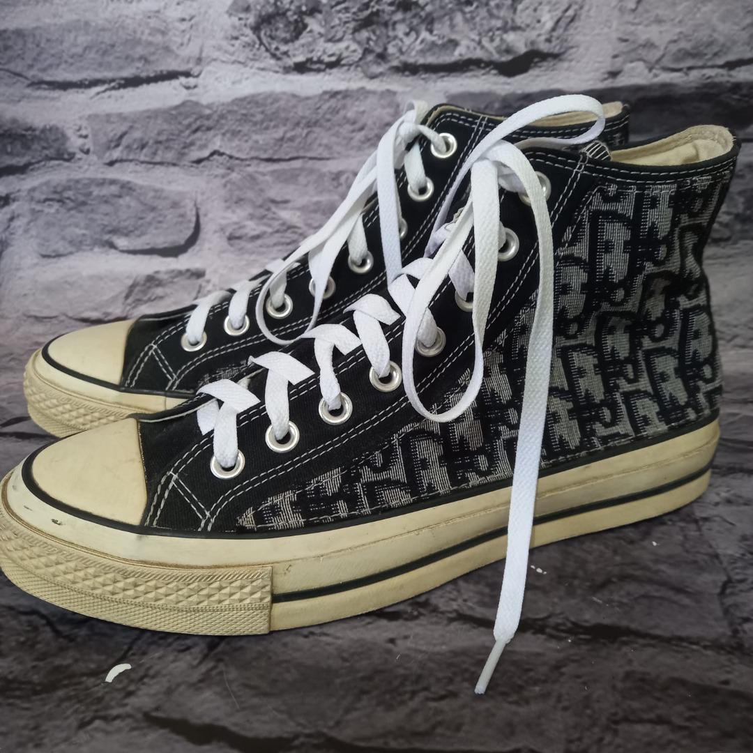 Converse x dior best sale noir