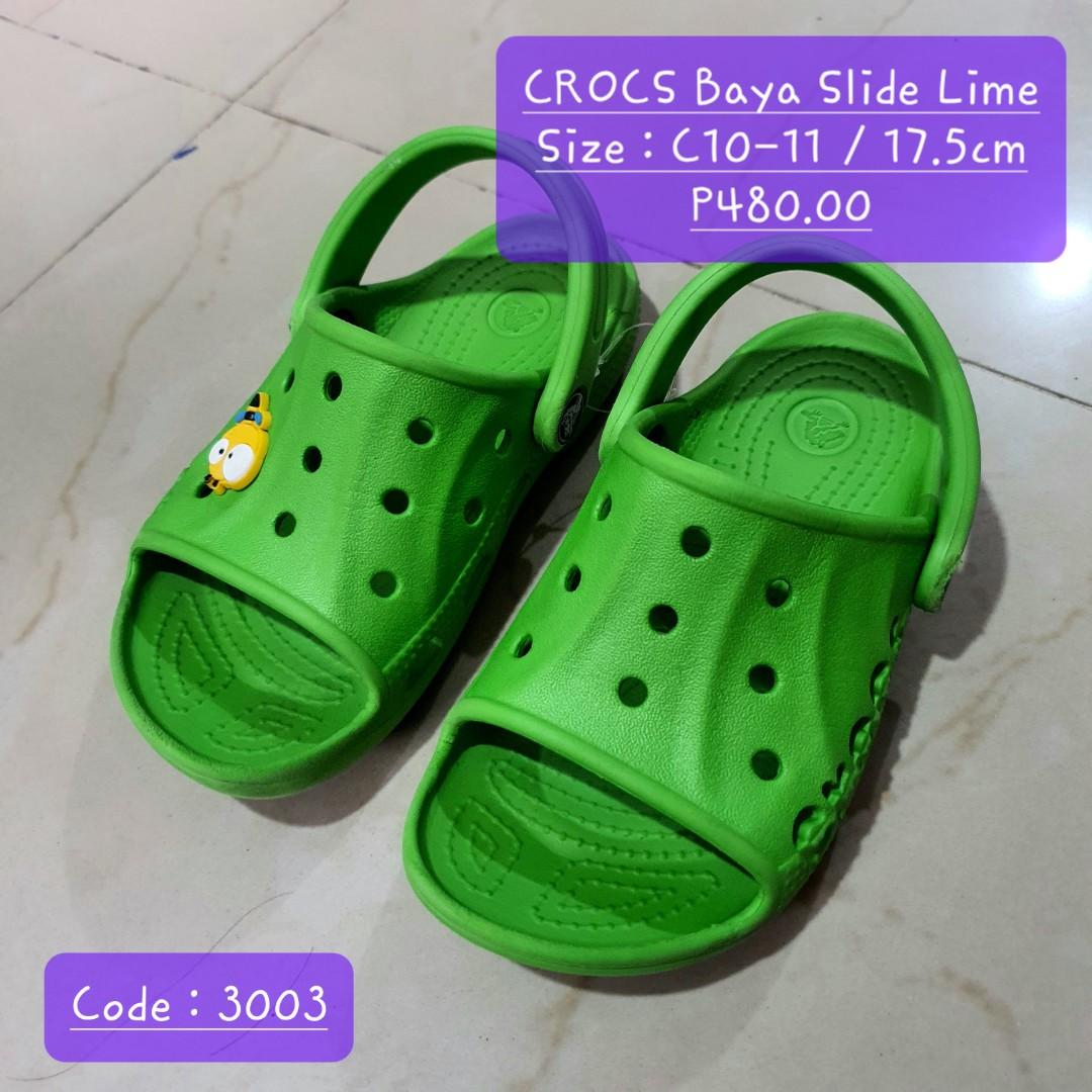 Crocs baya store slide size 11