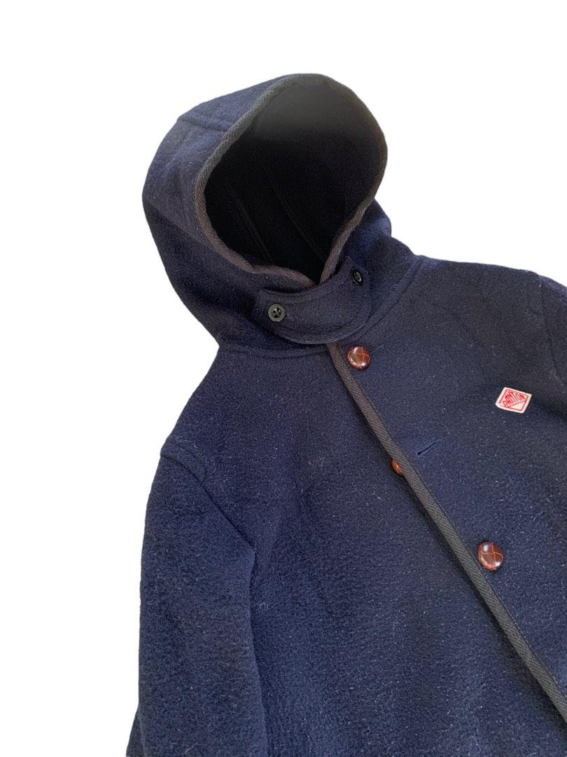danton hooded wool jacket