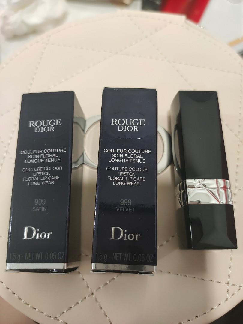 Dior mini lipstick 999, Beauty & Personal Care, Face, Makeup on Carousell