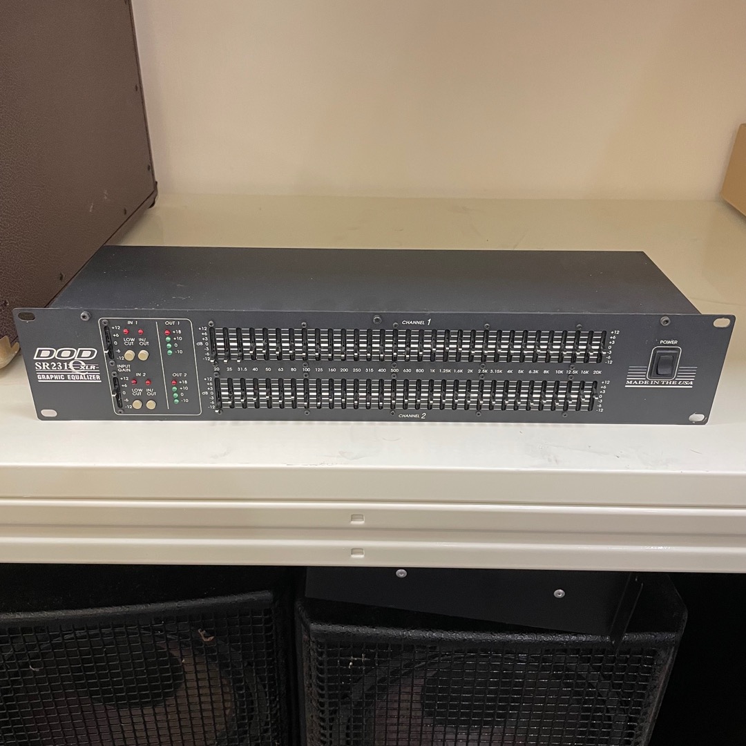 DOD SR231QXLR Graphic Equalizer, Audio, Other Audio Equipment on Carousell