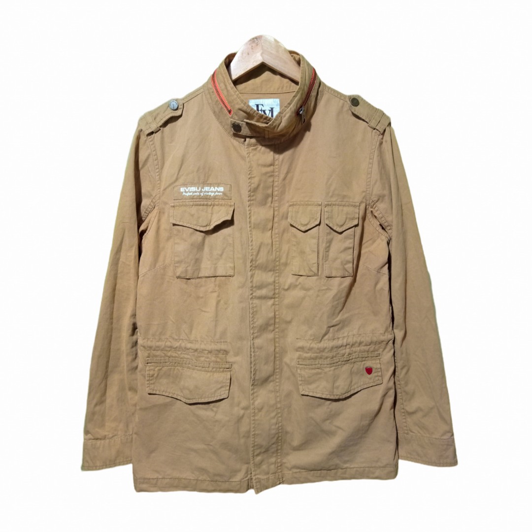 EVISU マウンテンパーカーコート サイズ42-