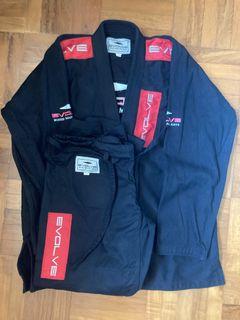 Evolve MMA BJJ Gi - Black A1