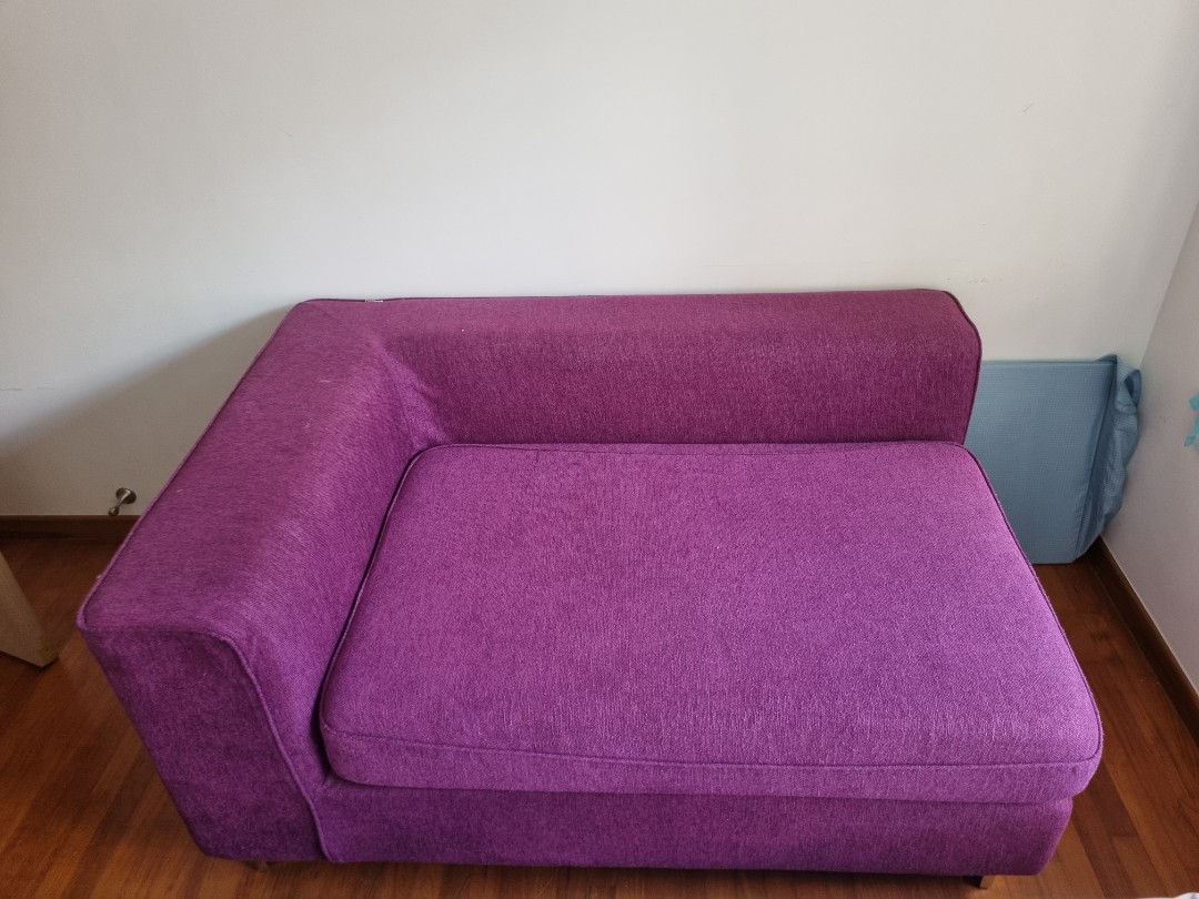 Fabric sofa, Furniture & Home Living, Furniture, Sofas on Carousell