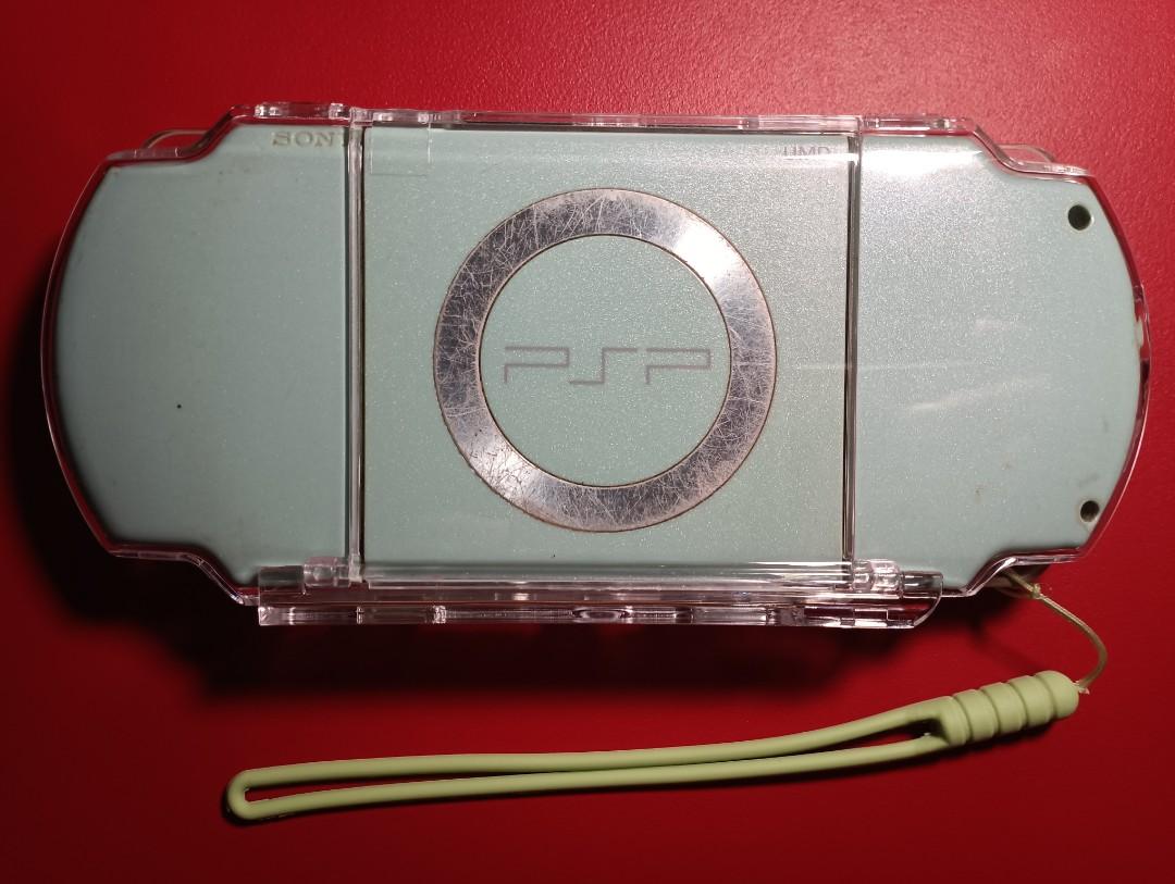 For Sale 2nd Hand Psp 2000 Lime Green CFW 32GB, Video Gaming, Video