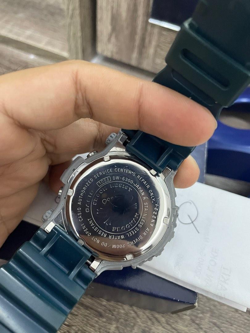 G shock Frogman Dw6300b-1 ( first gen), Men's Fashion, Watches ...