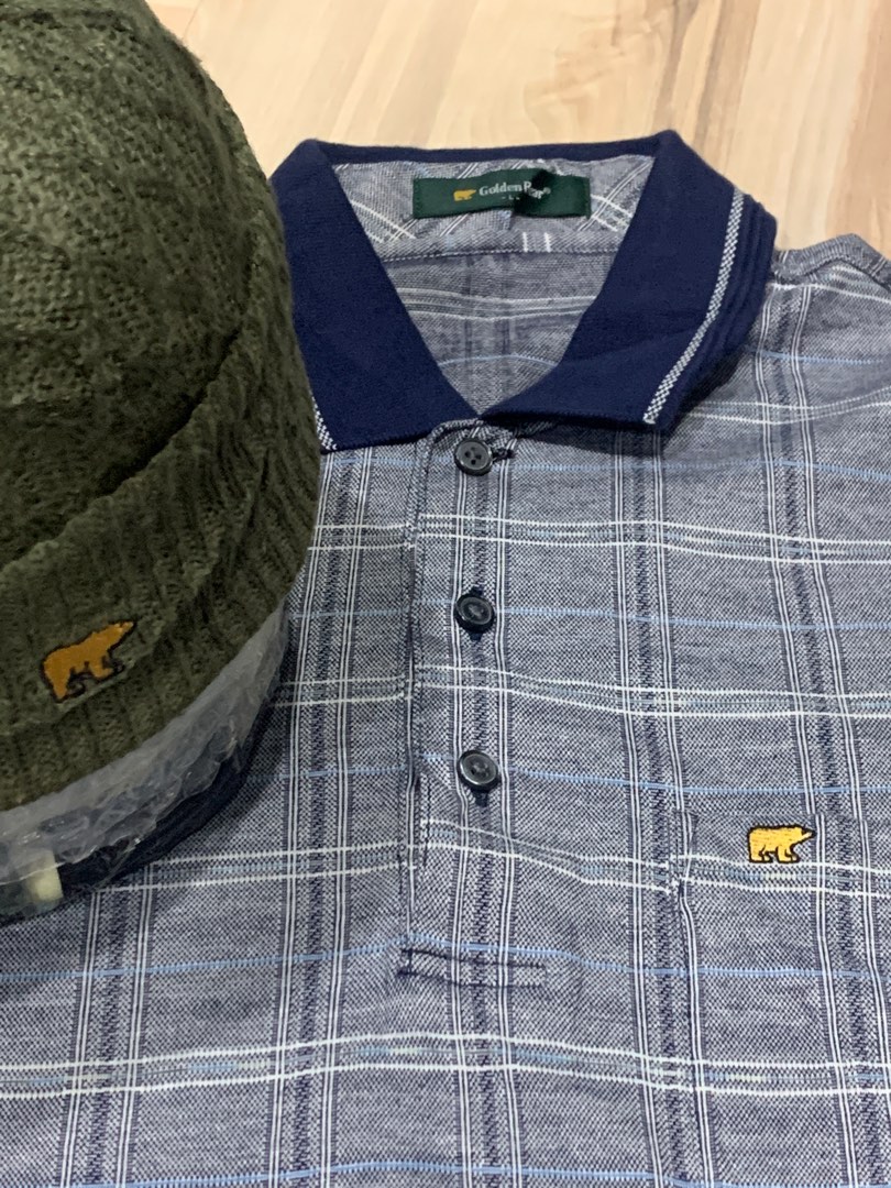 GOLDEN BEAR GOLF SHIRT WITH FREE GOLDEN BEAR BEANIE RM60 ONLY, Sports