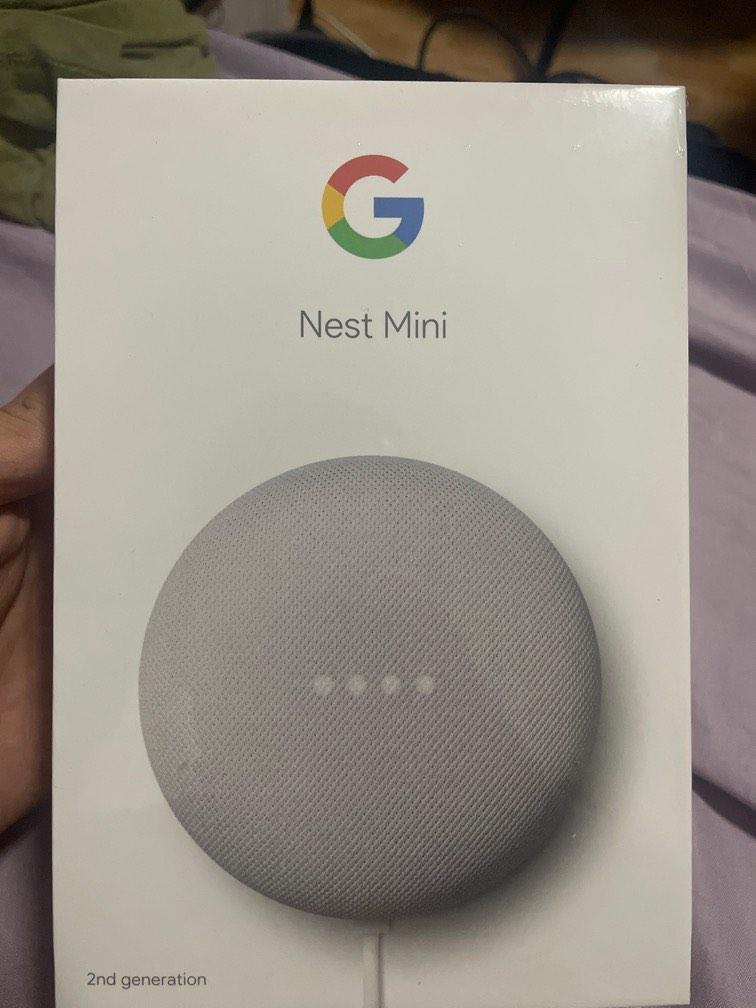 2nd Generation Brand New & Sealed Google Google Nest Mini Chalk 