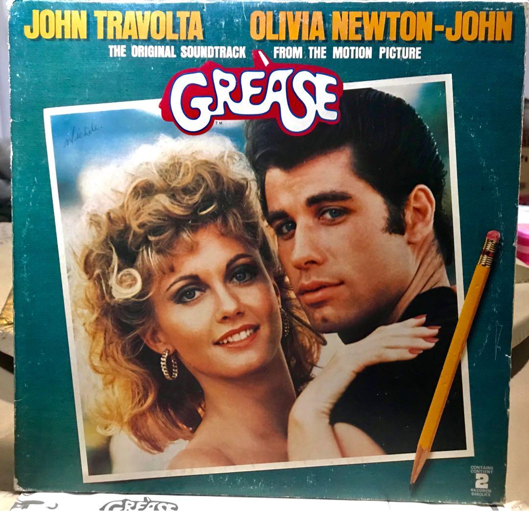 GREASE The Original Soundtrack From The Motion Picture (2LP) Vinyl on