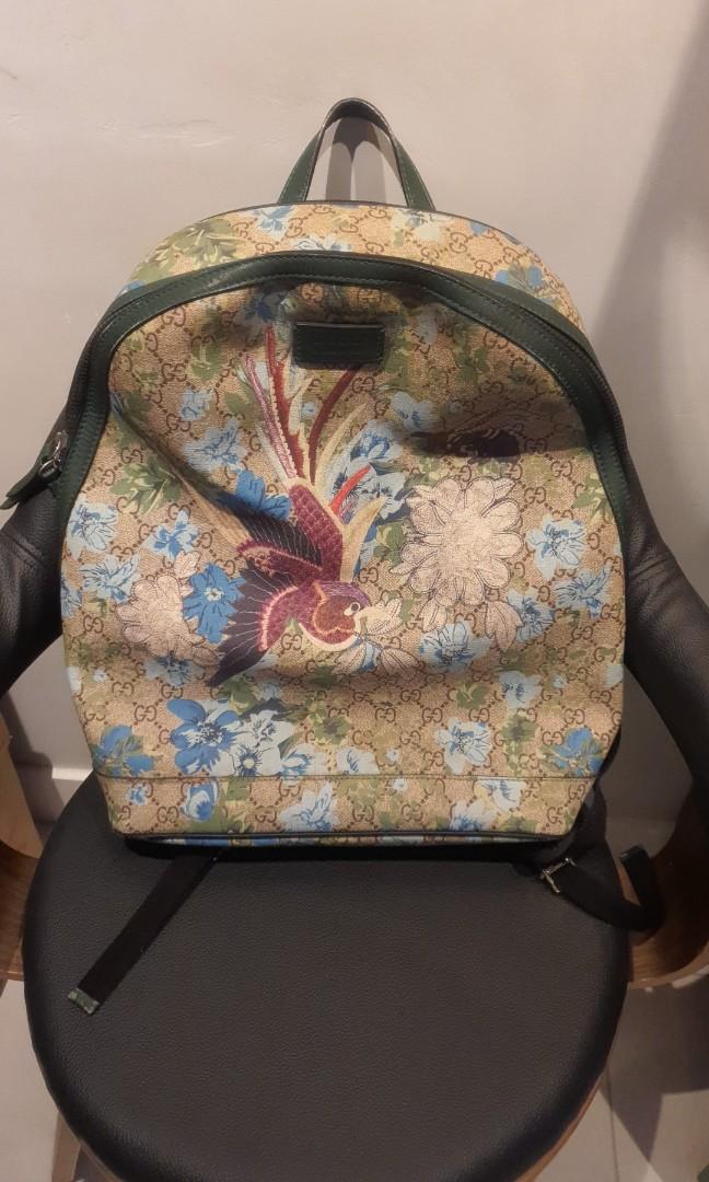 Gucci backpack birds shop