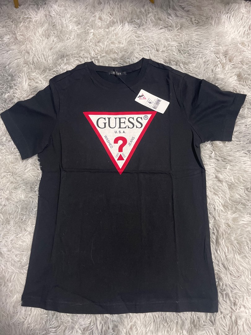 Guess shirt, Men's Fashion, Tops & Sets, Tshirts & Polo Shirts on Carousell