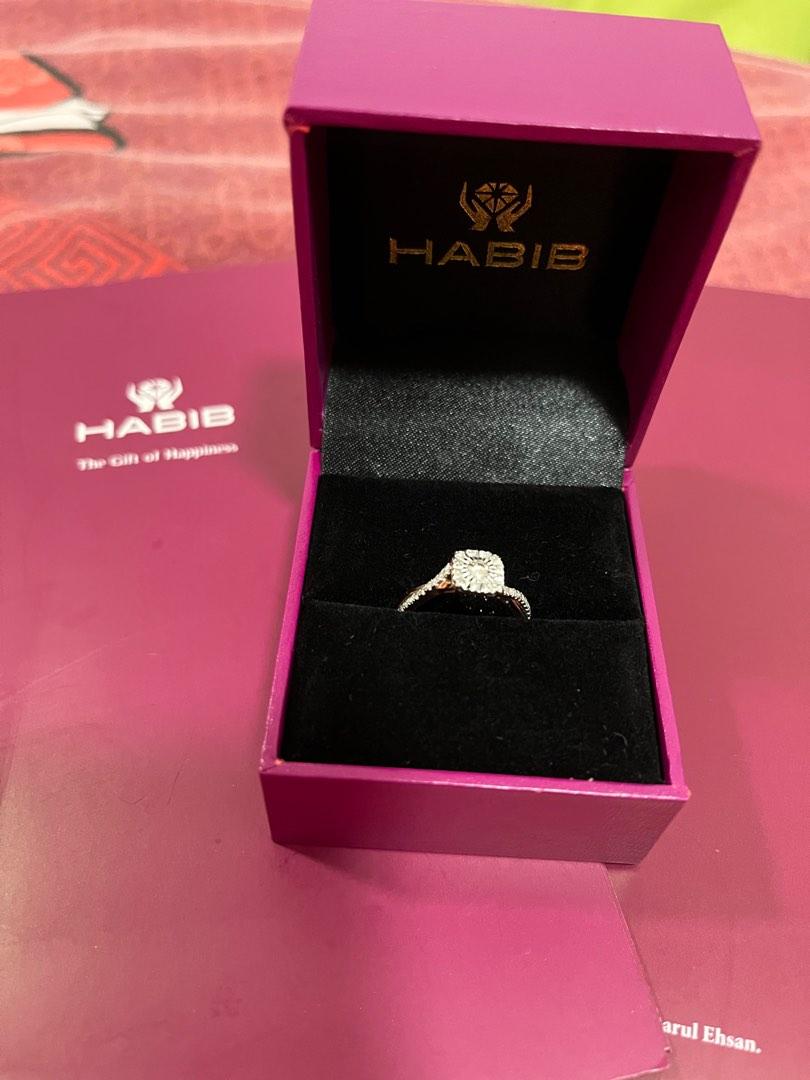 Habib Giselle Rose Gold Ring Size 10 Women s Fashion Jewelry Organisers Rings on Carousell