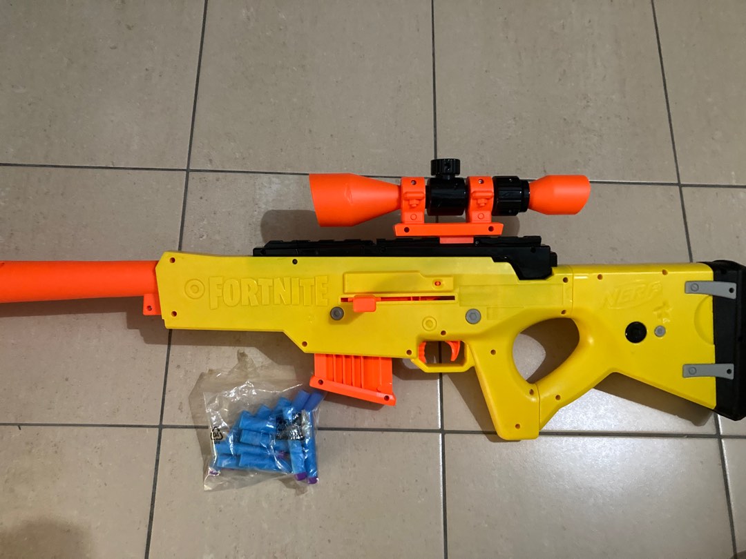 Hasbro Nerf Fortnite Basr L Bolt (original), Hobbies & Toys, Toys