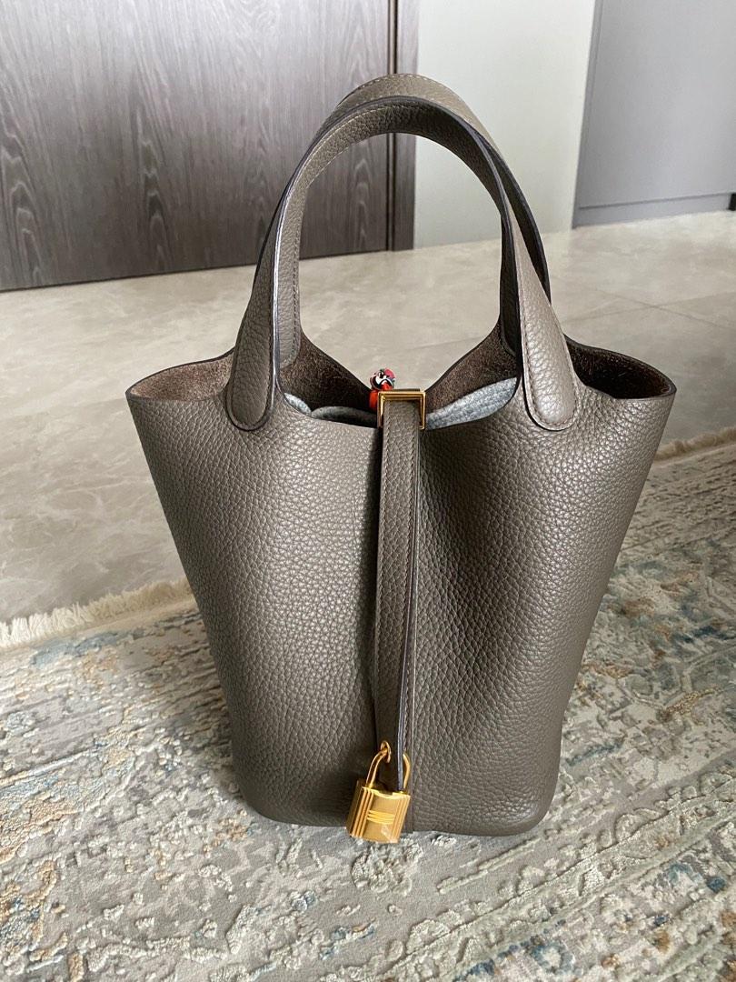 Hermes picotin 18 etain sale