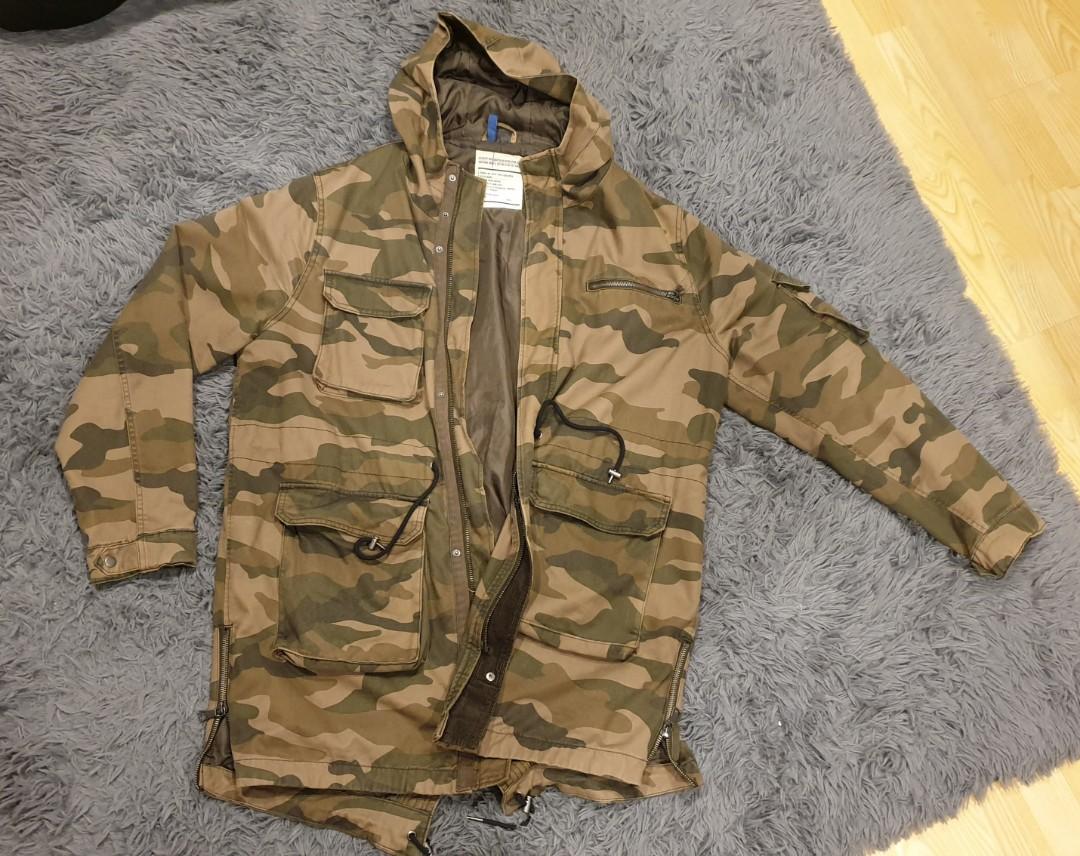 Camo jacket h&m 2025