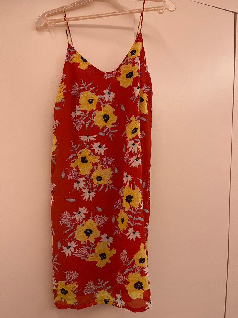 H&M slip dress, Women's Fashion, Dresses & Sets, Dresses on Carousell