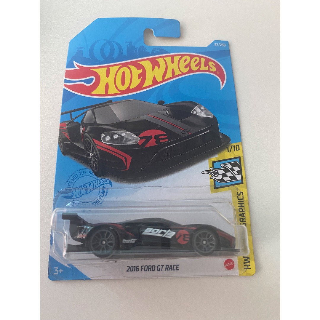 Hot Wheels 2016 Ford GT Race, Hobbies & Toys, Toys & Games on Carousell
