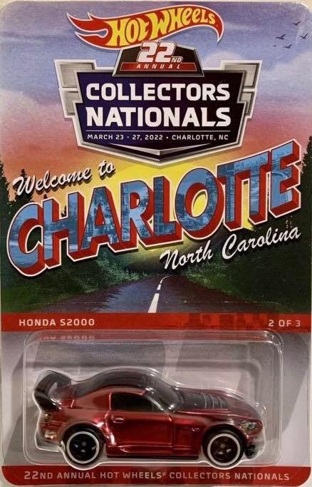 Hot Wheels 22nd Charlotte Nationals Convention Honda S2000