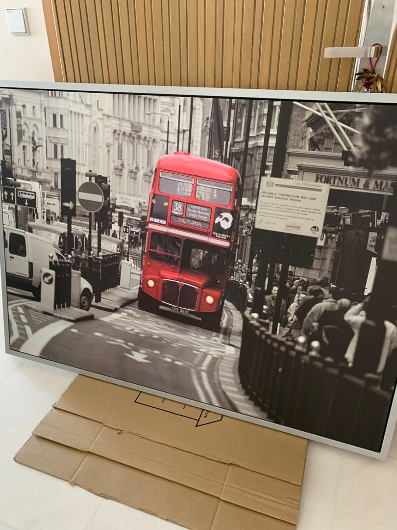 Ikea London Bus, Furniture & Home Living, Home Decor, Frames & Pictures