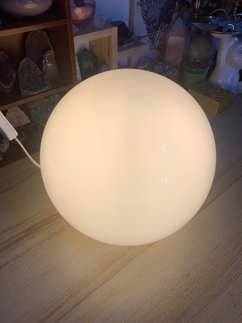 Ikea Moon Table Light Lamp, Furniture & Home Living, Lighting & Fans
