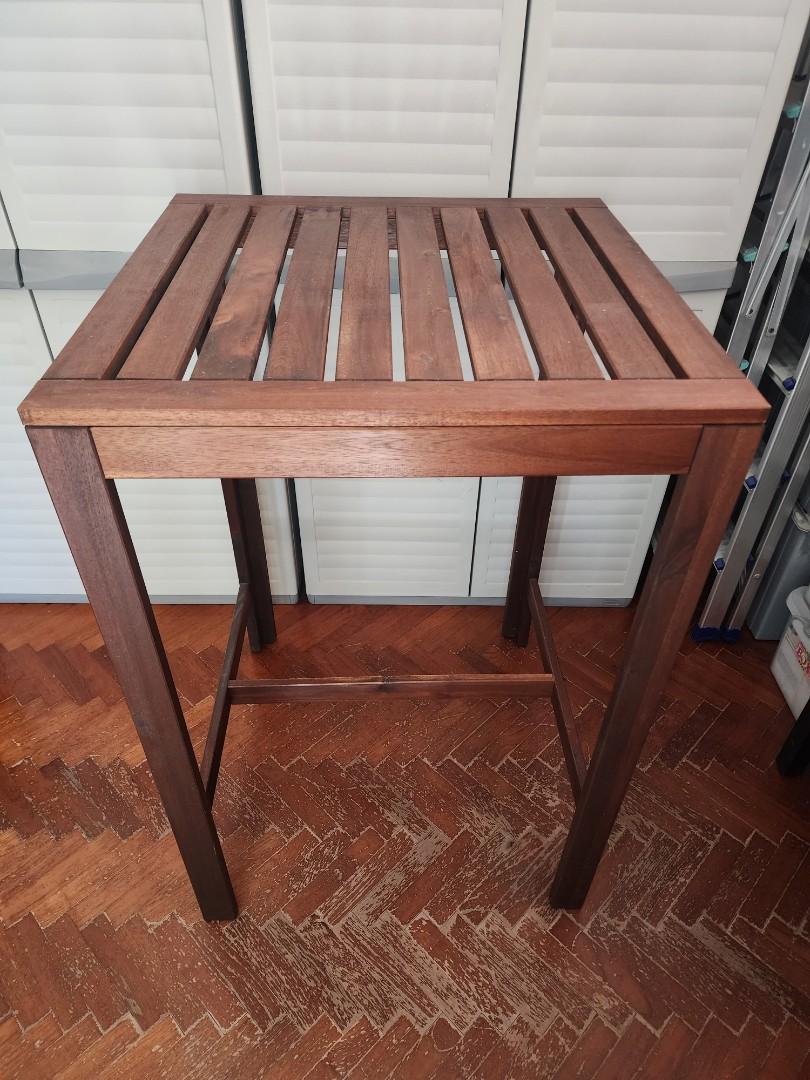 Ikea outdoor bar table, Furniture &amp; Home Living, Furniture, Tables ...