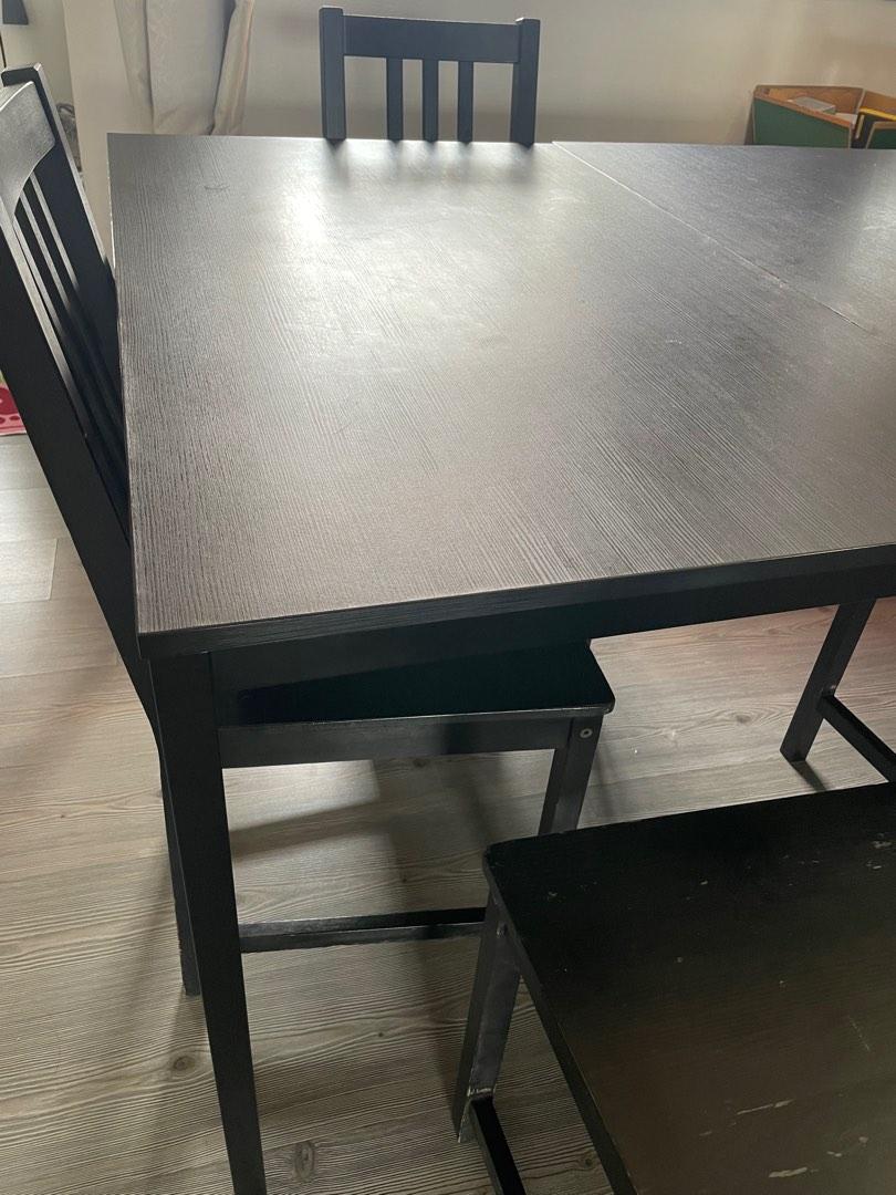 Ikea tables and chairs, Furniture & Home Living, Furniture, Tables