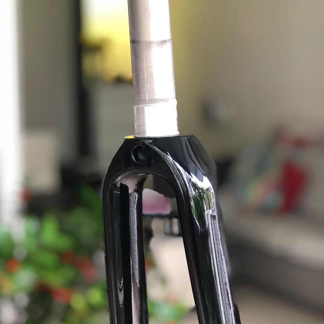 Fork fixie carbon clearance