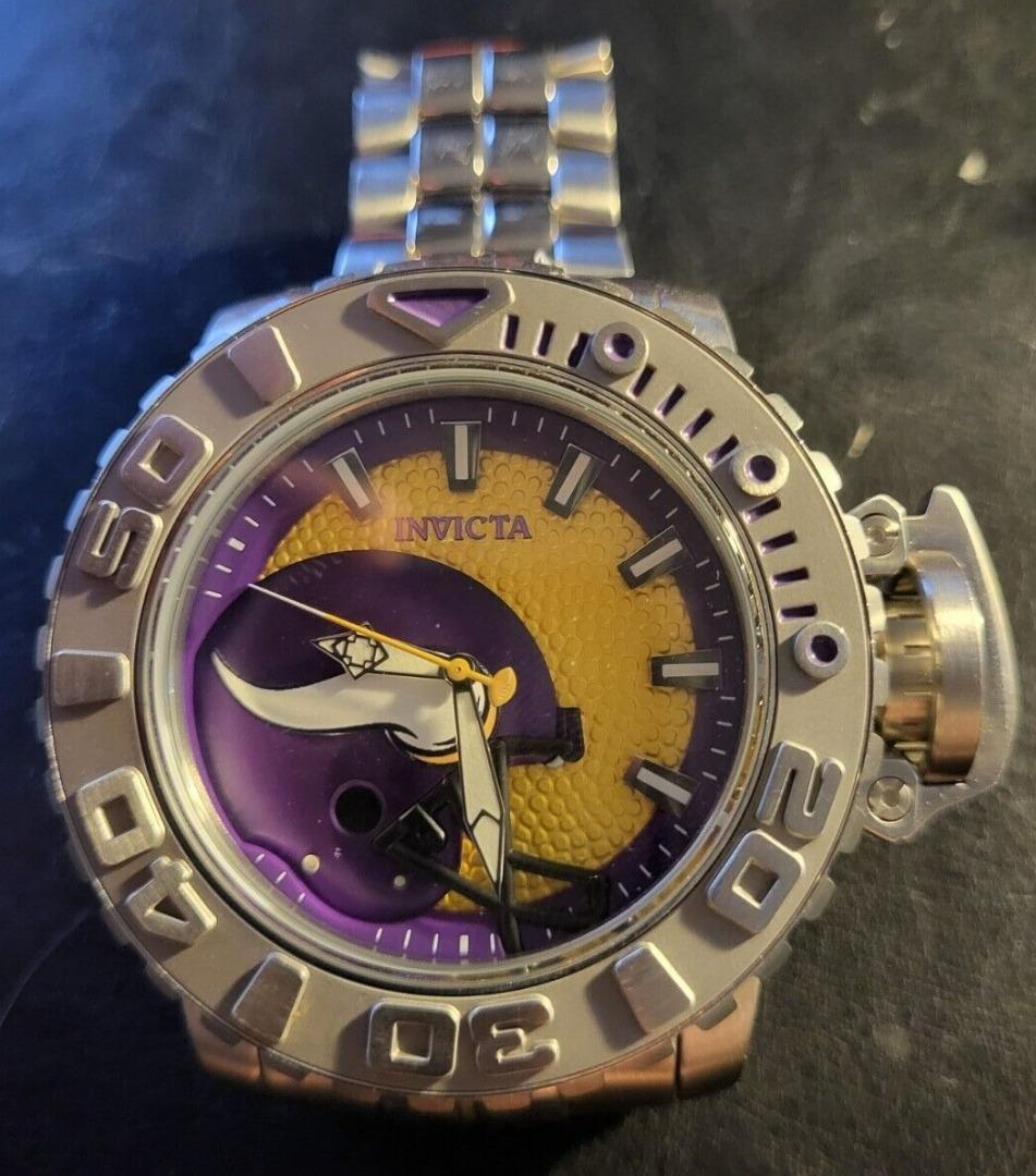 Invicta 33023 NFL Sea Hunter GEN II MINNESOTA VIKINGS Automatic