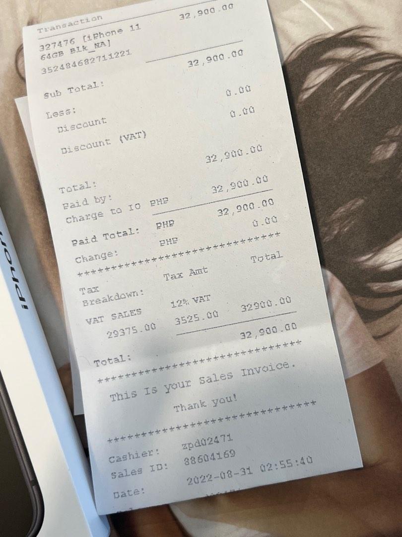 What Your Iphone 11 Receipt Is Hiding - pqvwos7
