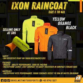 IXON Motorcycle Raincoat (Top Quality And Thin)