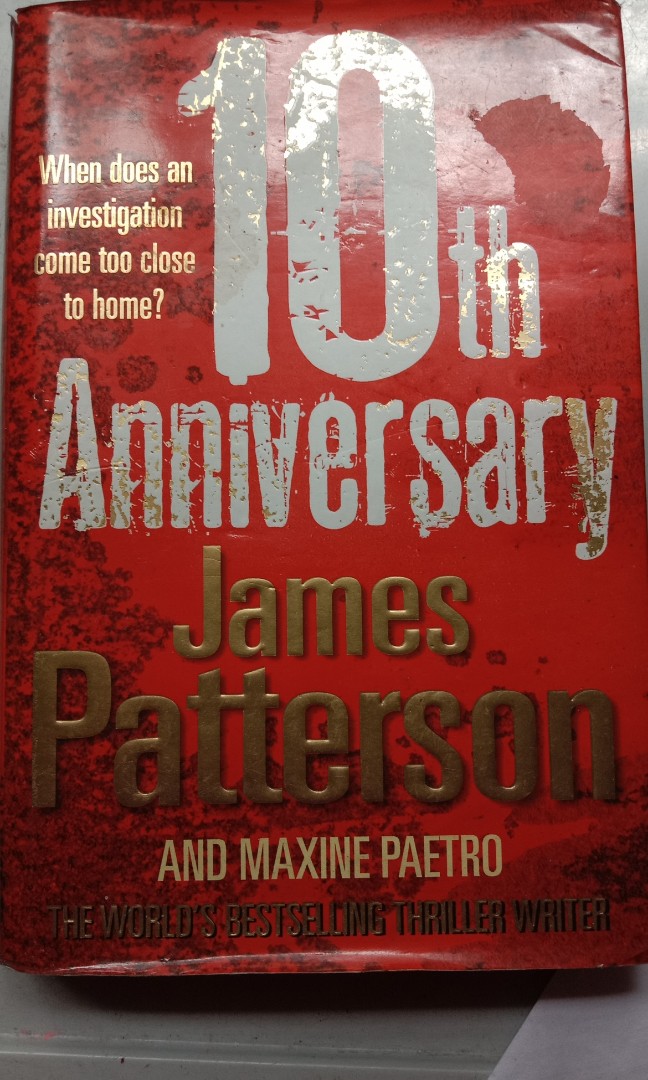 James Patterson 10th Anniversary, Hobbies & Toys, Books & Magazines ...