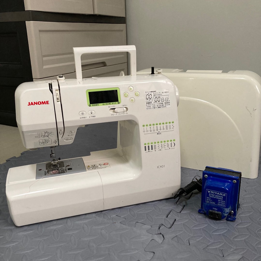 JANOME IC401 Automatic Sewing Machine, TV & Home Appliances, Other Home ...