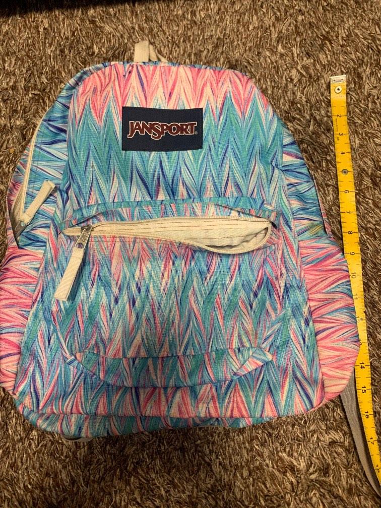 Jansport original printed backpack Women s Fashion Bags