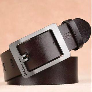 Louis Vuitton Black belt w/ brass buckle 24k size 38-40"