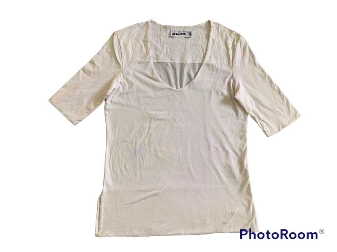 Jil Sander Made In Italy, Women's Fashion, Tops, Shirts on Carousell