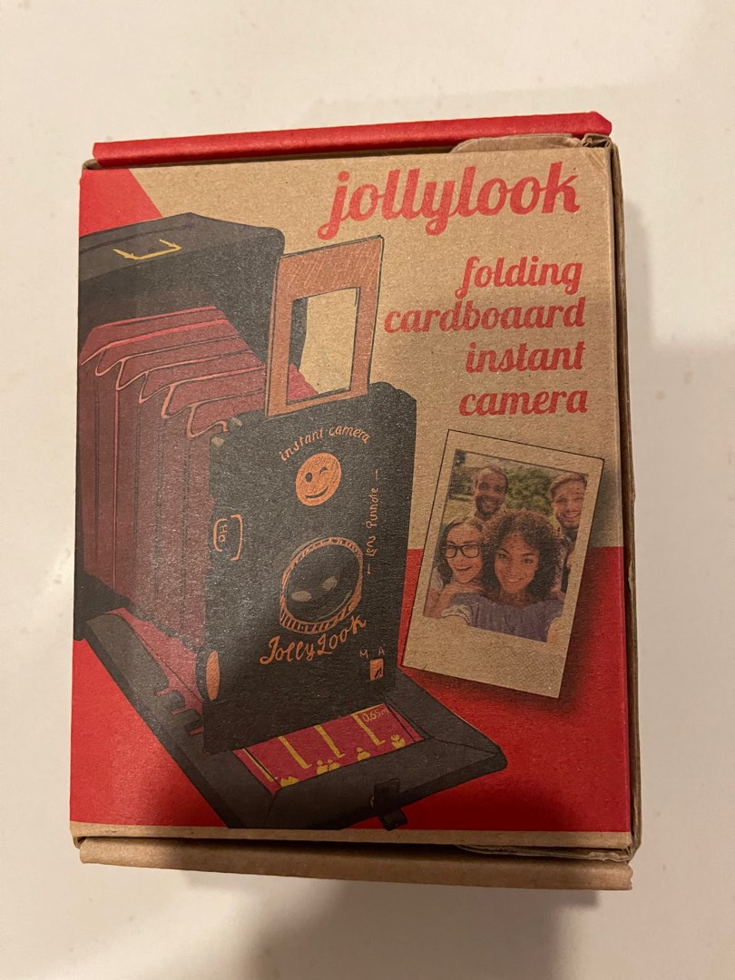 Jollylook folding cardboard instant camera, Hobbies & Toys, Toys