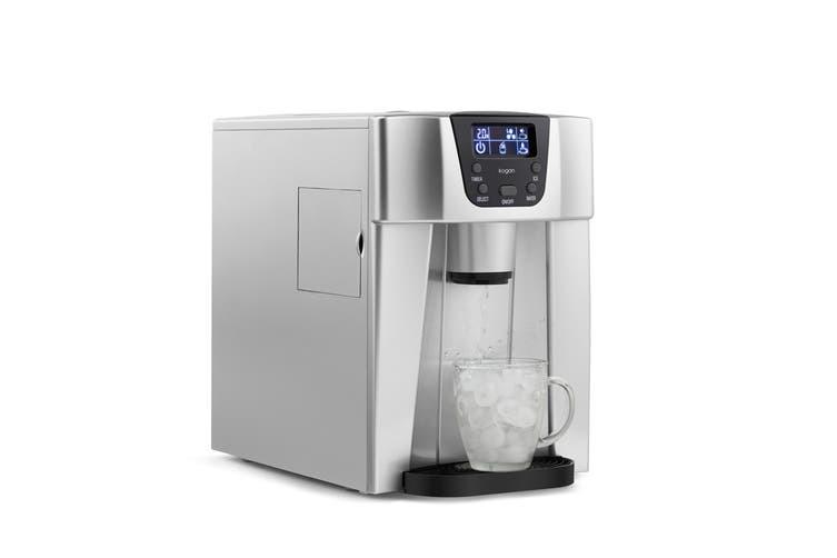 Kogan 12kg Ice Cube Maker & Water Dispenser (Stainless Steel), TV