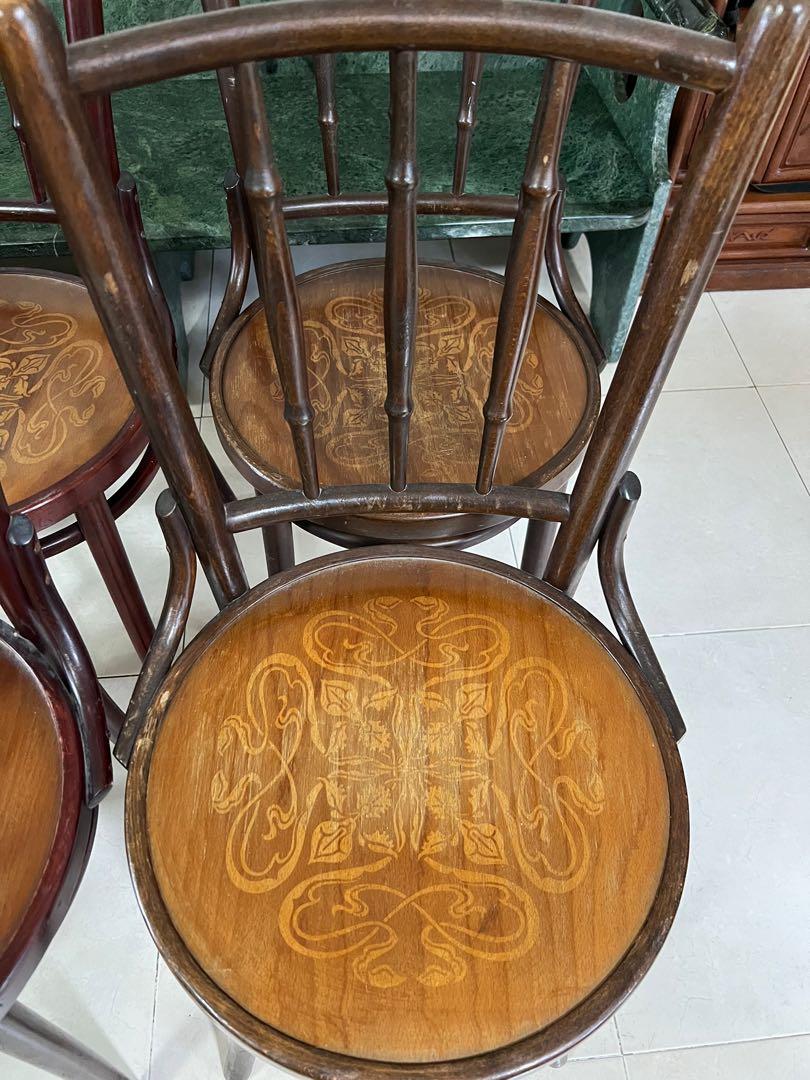 kopitiam chairs x6, Furniture & Home Living, Furniture, Chairs on Carousell