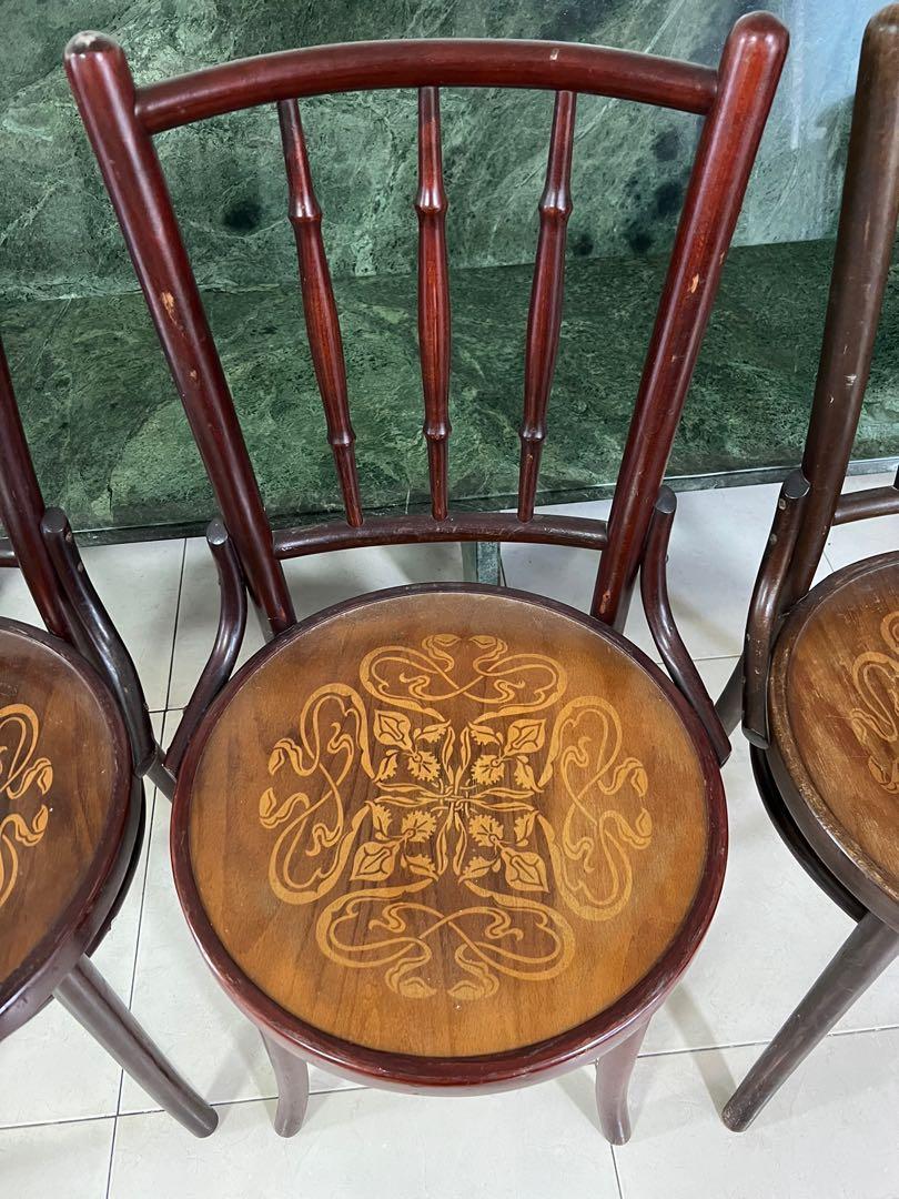 kopitiam chairs x6, Furniture & Home Living, Furniture, Chairs on Carousell