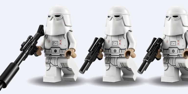 lego snowtrooper backpack