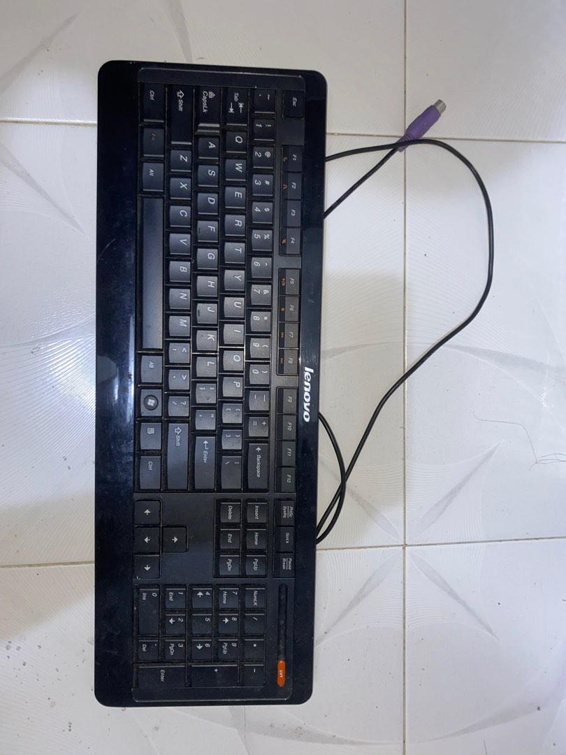 Lenovo Keyboard, 電腦＆科技, 電腦周邊及配件, 電腦鍵盤及相關產品 - Carousell