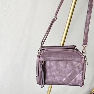 Lilac sling bag