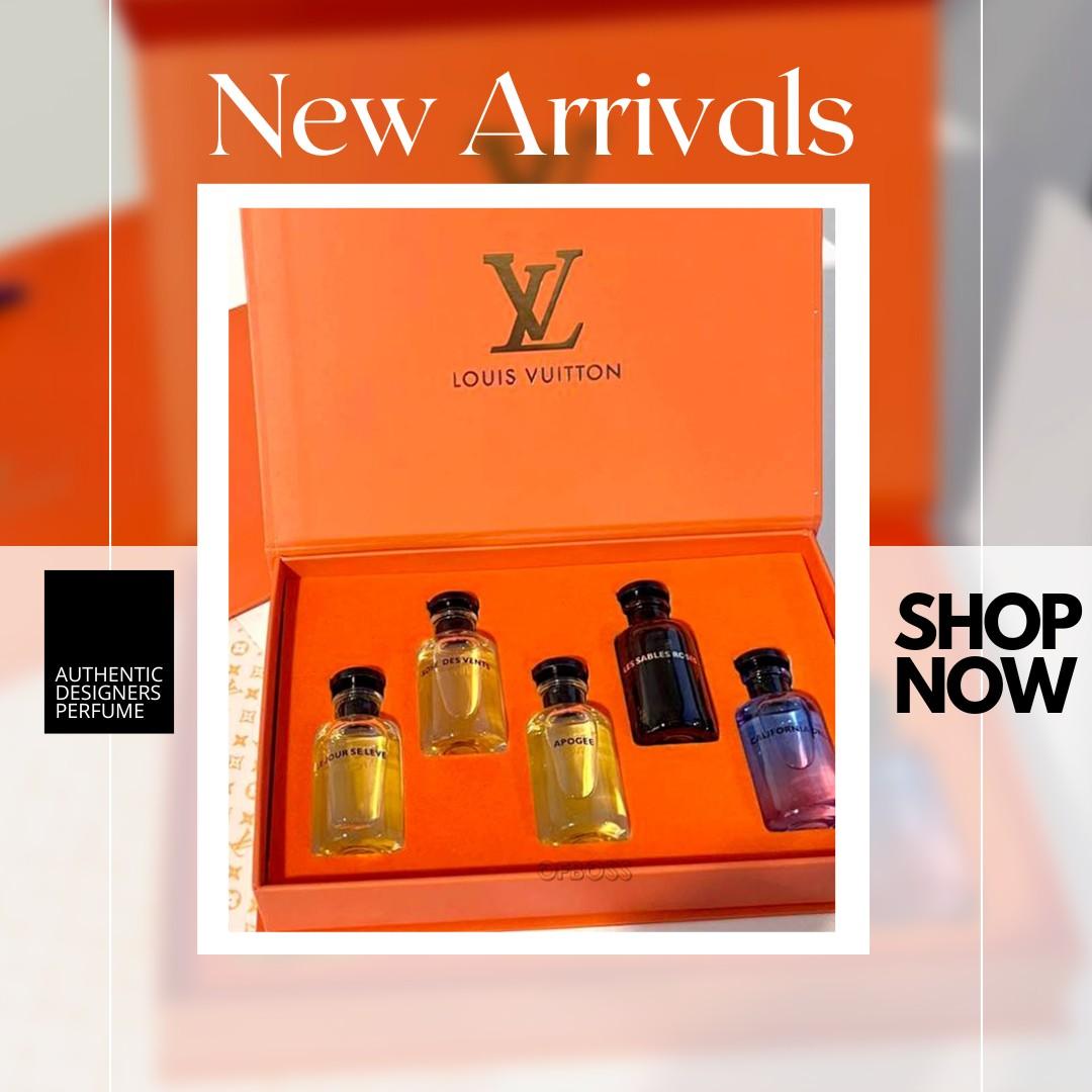 LOUIS VUITTON 4 IN 1 SET ( 4 * 30 ML ) original perfume 100%, Beauty &  Personal Care, Fragrance & Deodorants on Carousell