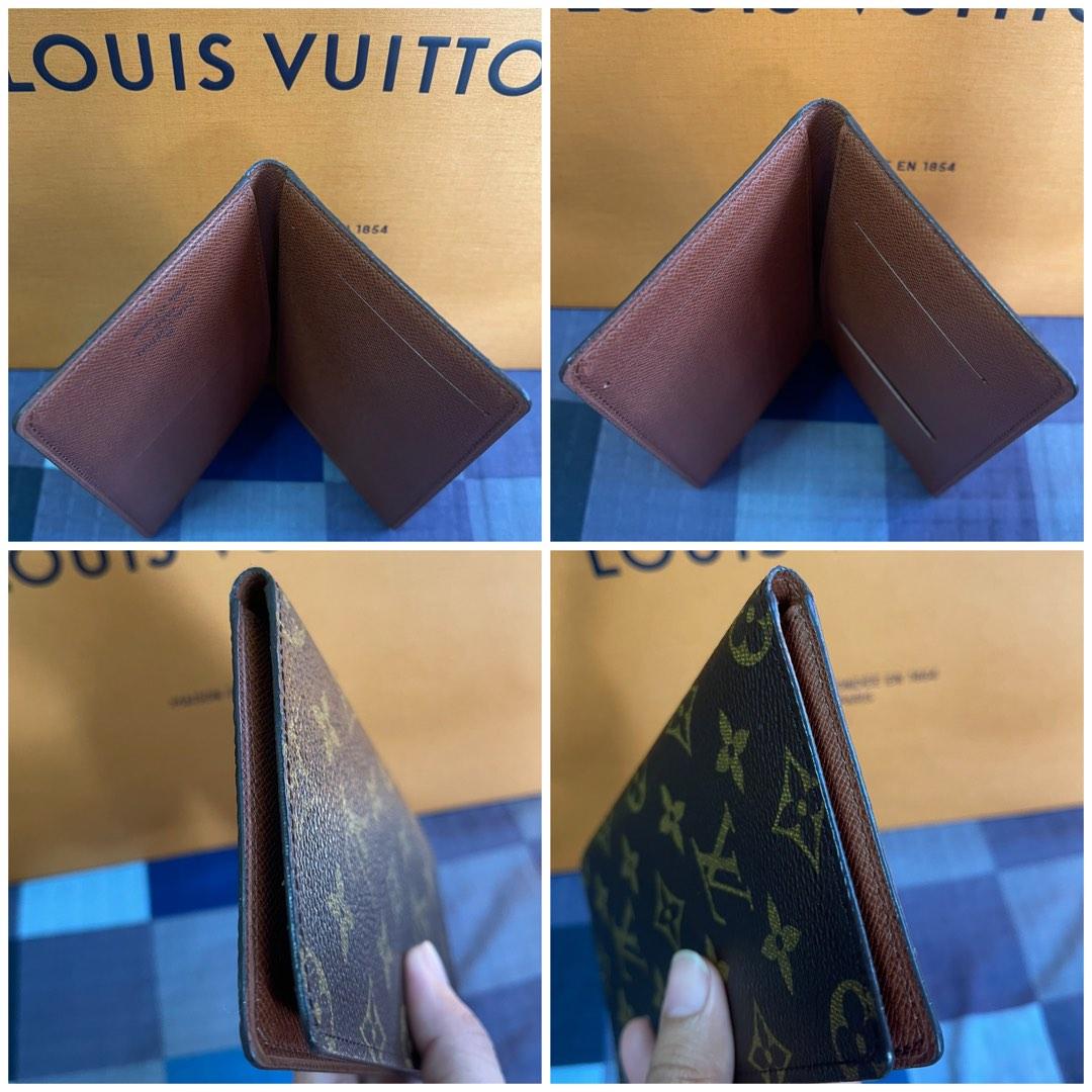 Louis Vuitton Monogram LV Short Brown Button Wallet bag tag, Men's Fashion,  Watches & Accessories, Wallets & Card Holders on Carousell