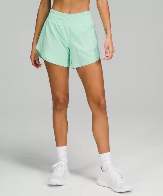 Lululemon Track That Mid-Rise Short 5 Lined, Women's Fashion, Activewear  on Carousell